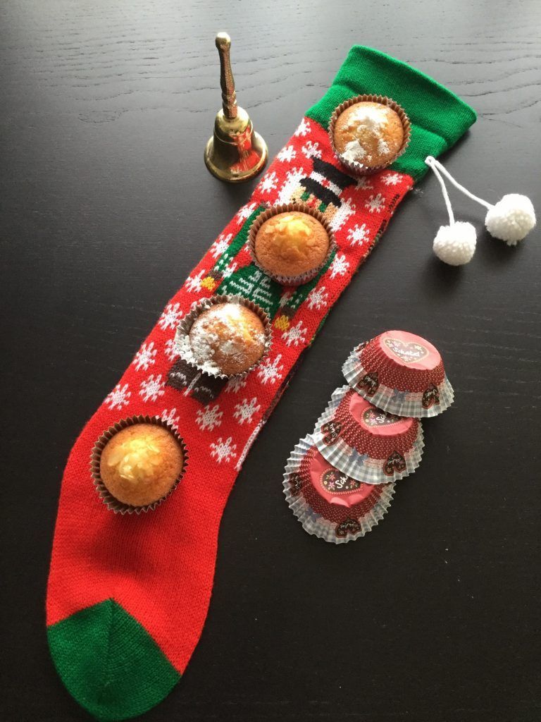 madalenas de navidad sin gluten